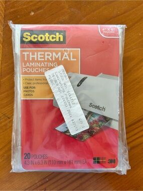 Scotch Thermal Laminating Pouches